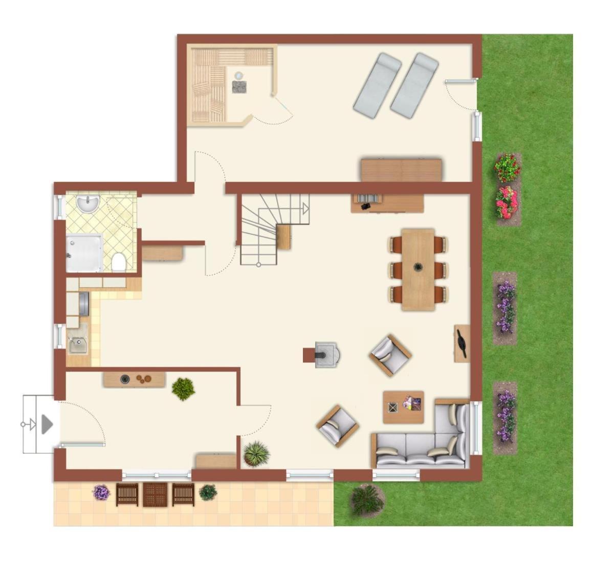 Sommerhaus Am Bach روستوك المظهر الخارجي الصورة
