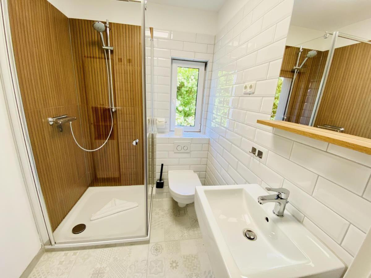 Sommerhaus Am Bach روستوك المظهر الخارجي الصورة